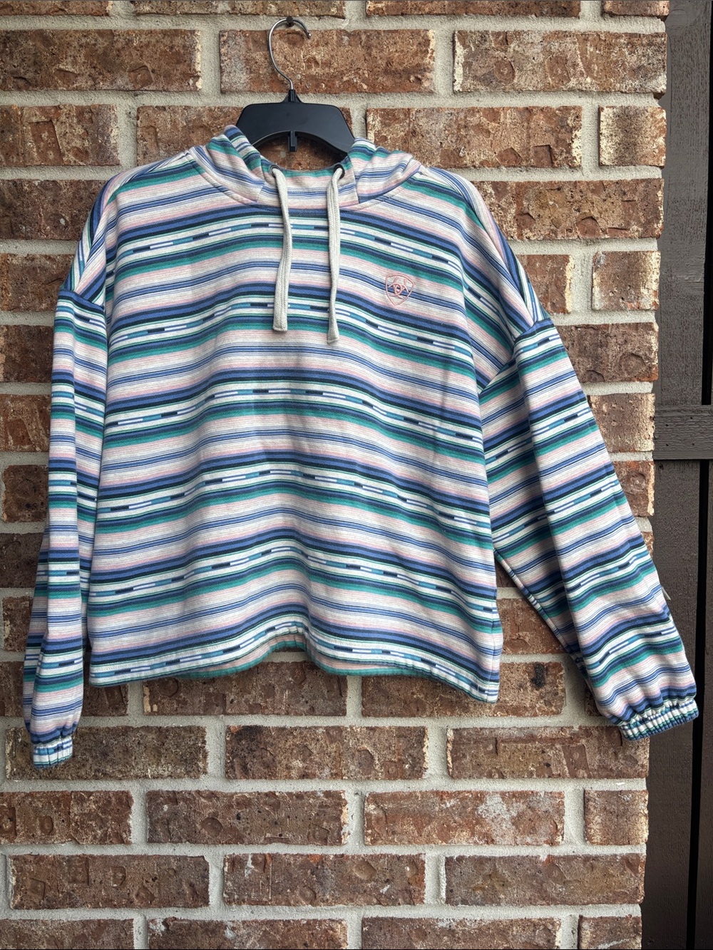 Ariat stream sarape print essential Hooded Pullover